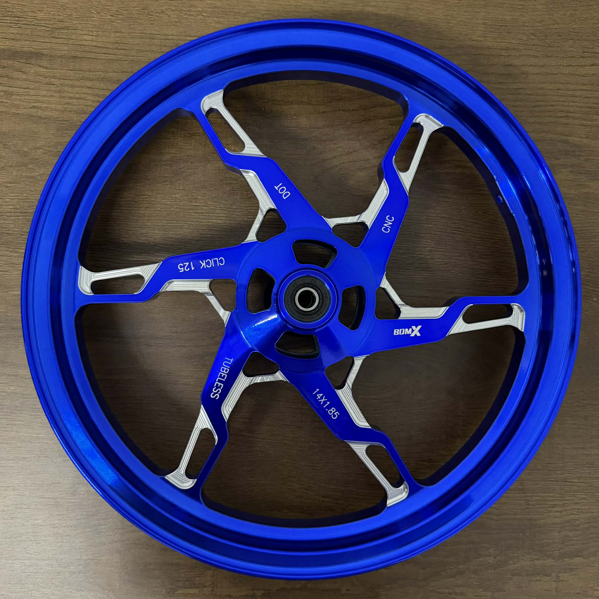 BOM RANGSIT BomX CNC MAGS RAZOR HEXA 6 SPOKES FOR CLICK 125 | Shopee ...