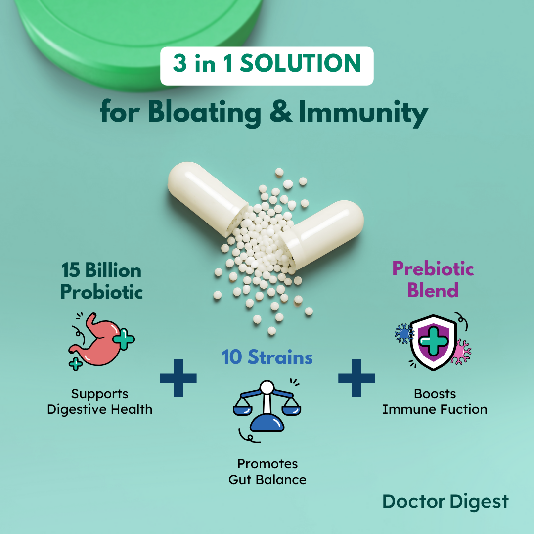 Doctor Digest 15 Billion Daily Probiotic Pills 3 Capsule Pouch | Shopee ...
