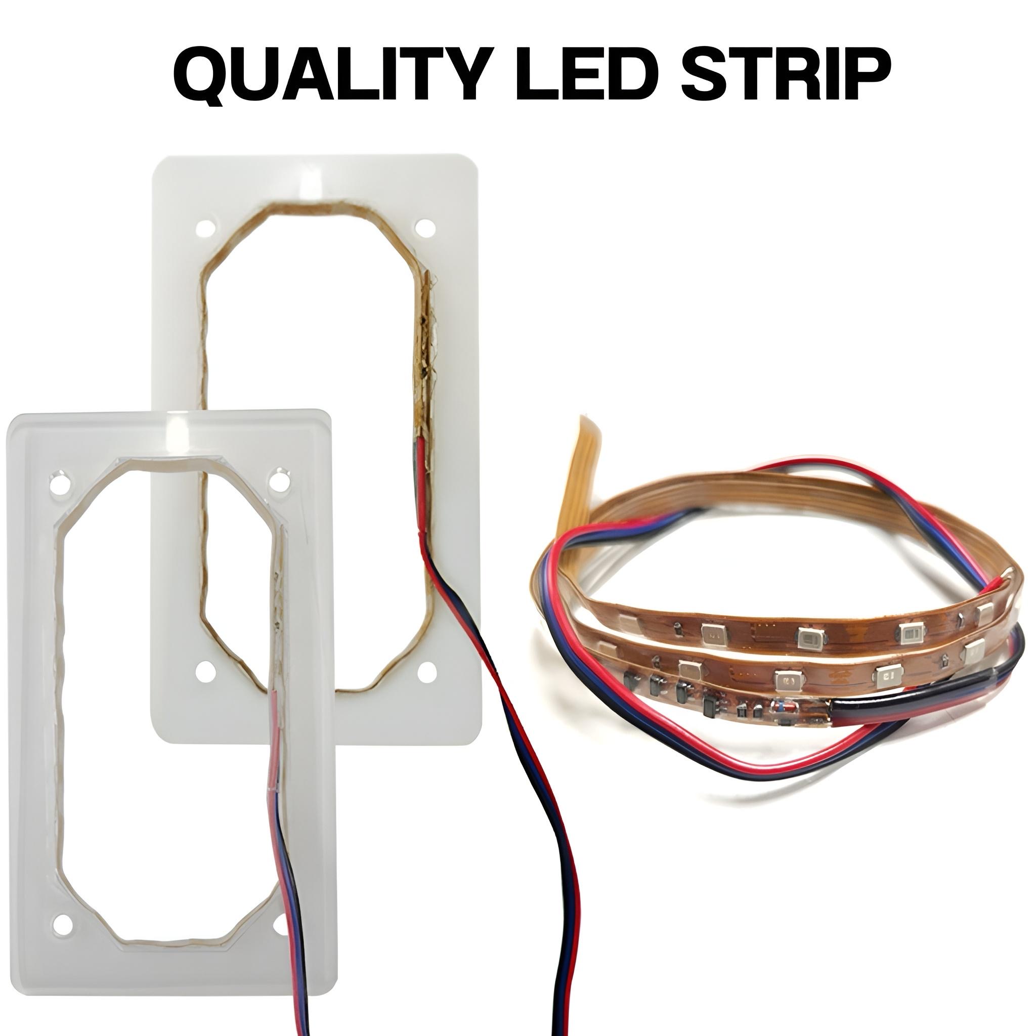 Universal Acrylic Coin slot With Led Frame Running Lights and Blinking ...