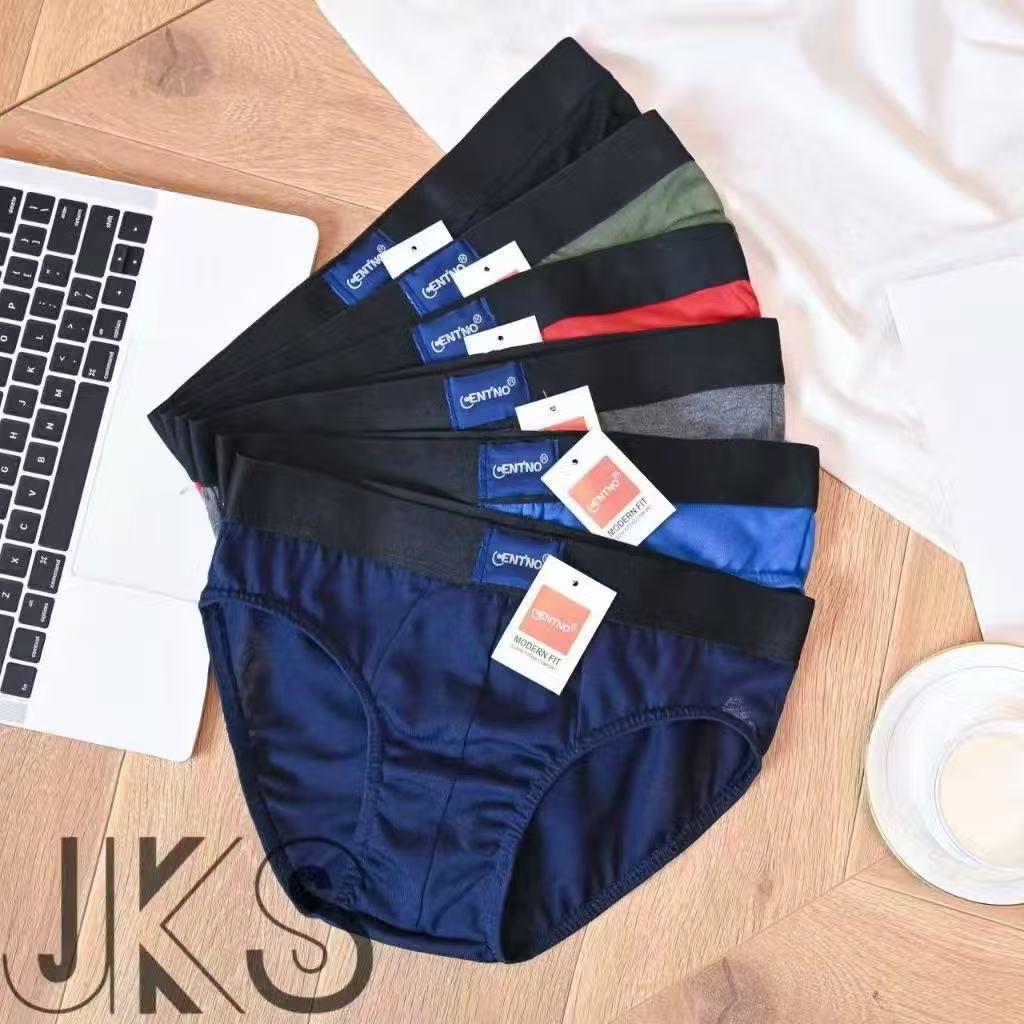 JKS COD☑️6Pieces bench body Men's 100% Cotton Brief New C.A brief ...