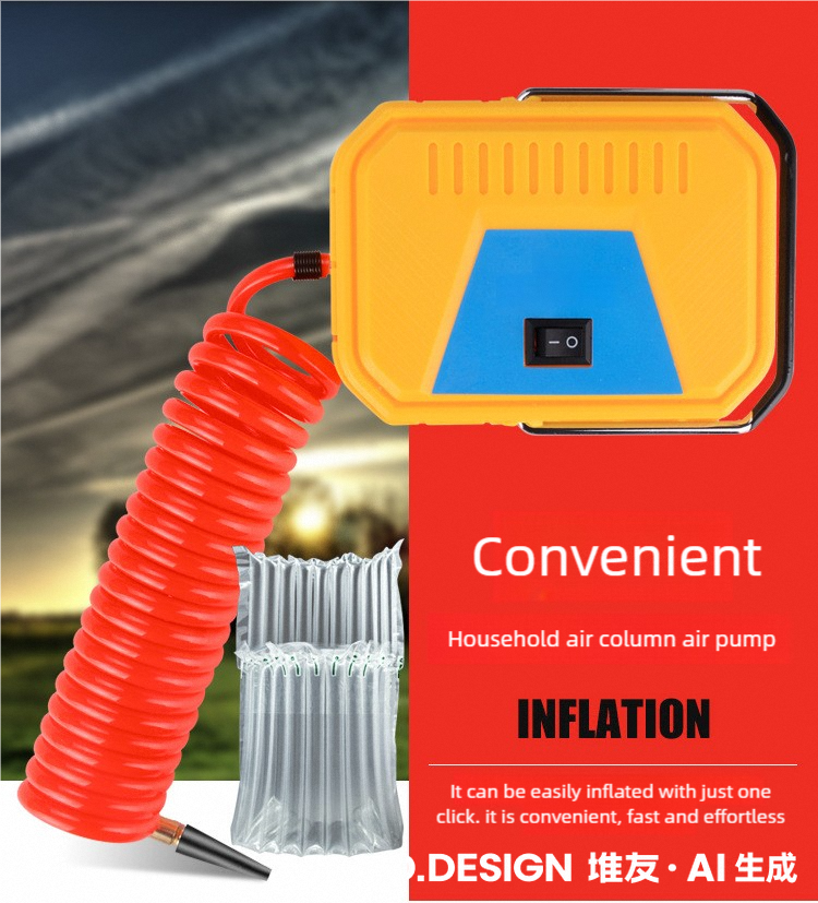 220v air column inflator multi-purpose air for air column bag swimming ...