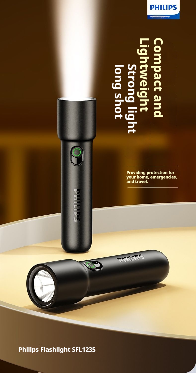 5 Years Warranty Authentic Rechargeable LED Flashlight High Intensity ...