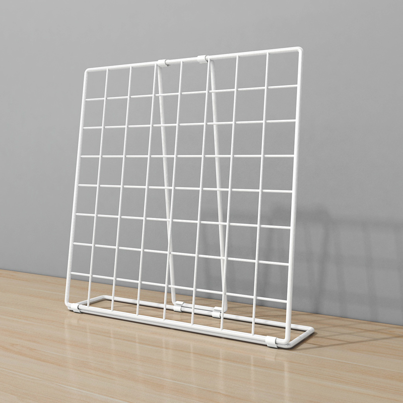 Grid display Rack, with Base Metal Storage Rack, Modern Grid Frame Grid ...