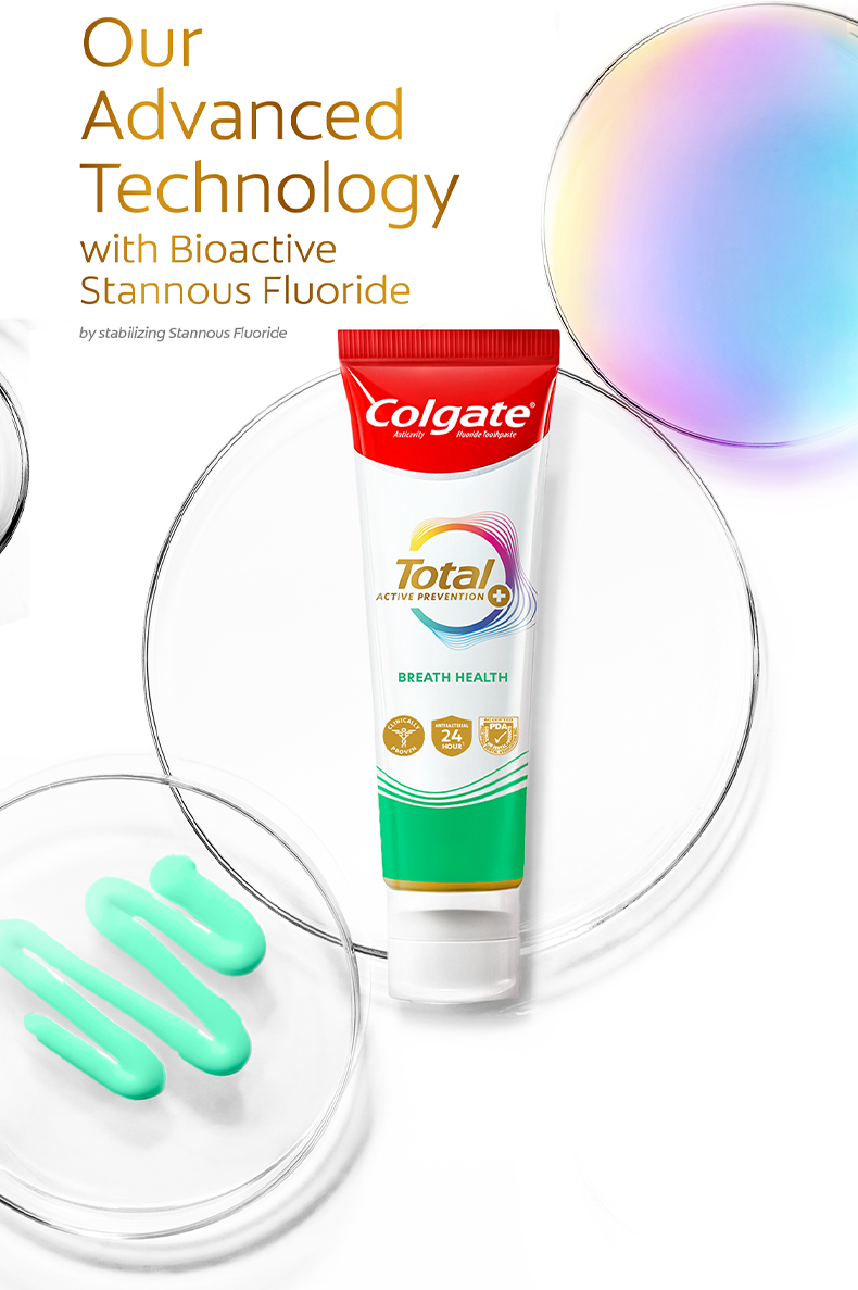 [BUY 2, FREE 2] Colgate Total Breath Health Antibacterial Toothpaste ...