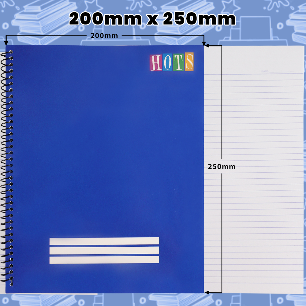 FCI University Hots Spiral Notebook (80 Leaves Sold Per Ream) for ...