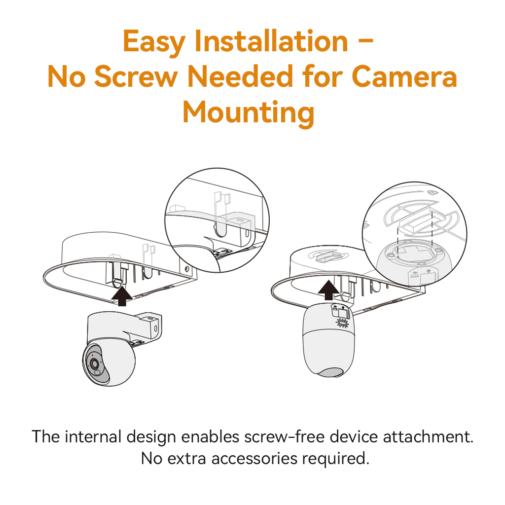 IMOU PFB-RC Rain Cover Bracket for Indoor Camera Ranger Series & DK2 ...