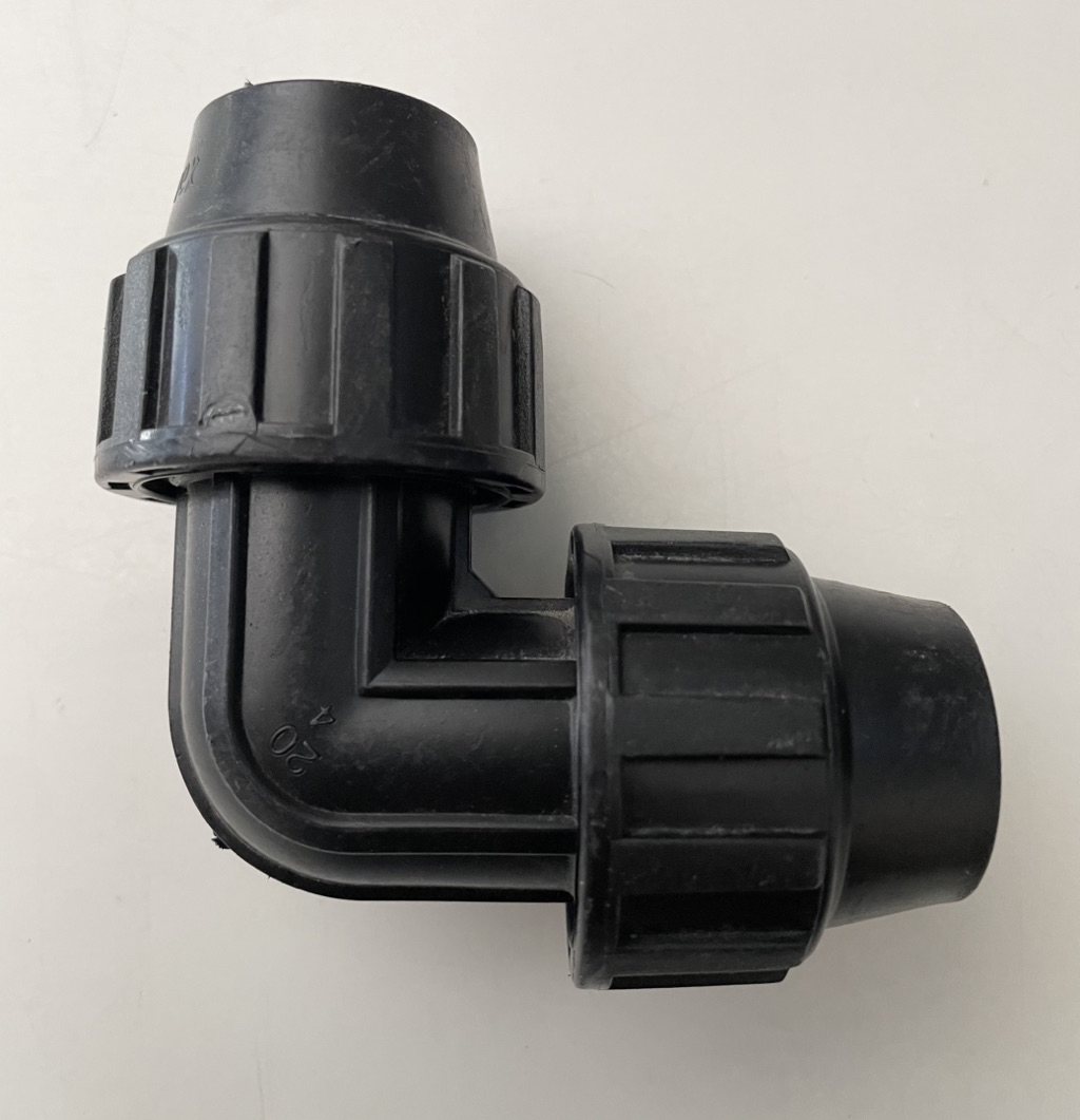 Compression Fittings 1/2” (20mm) Elbow, Coupling, Tee, Male and Female ...