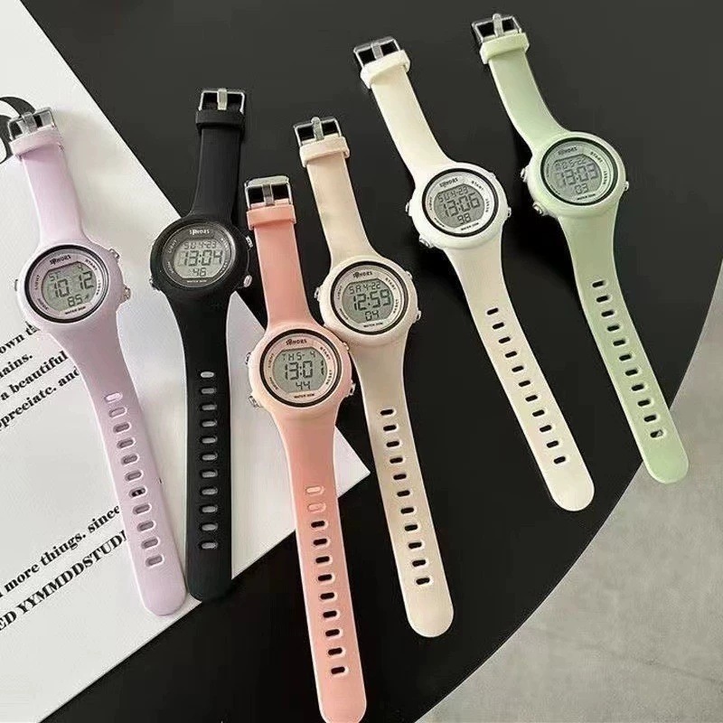 Simple and stylish couple's watch, multi-functional waterproof sports ...