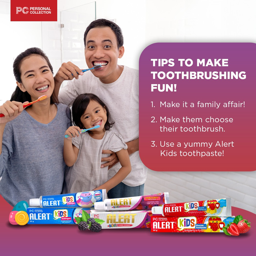 Alert Kids Fluoride Toothpaste PC Personal Collection | Shopee Philippines