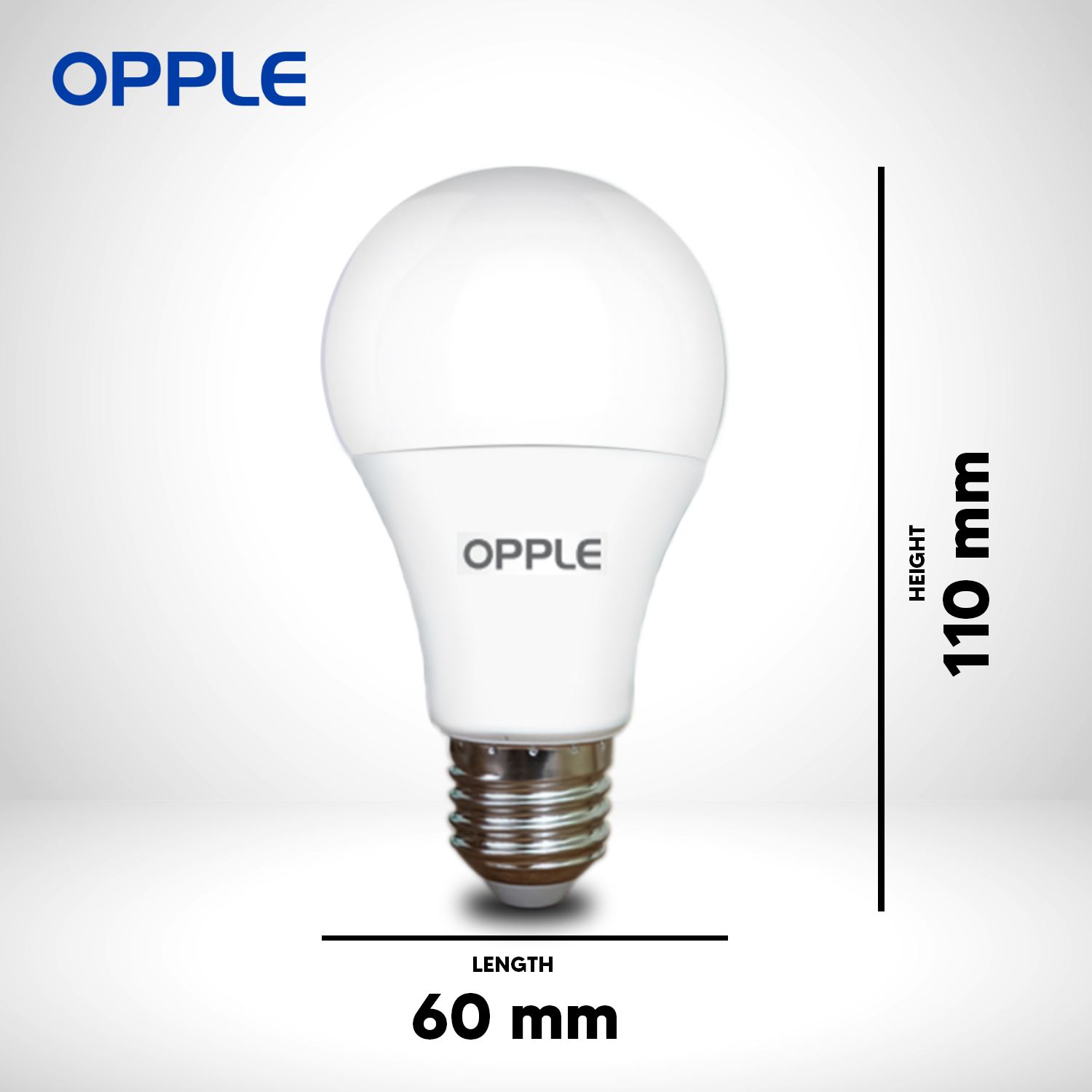OPPLE LED Bulb US A60 E27 9 Watts 2 PCS 6500K Twin Value Pack | Shopee ...
