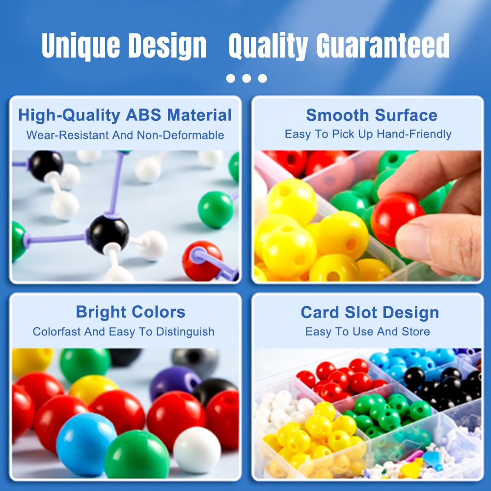 Chemical Molecular Structure Model Kit Organic Inorganic Chemistry Set ...