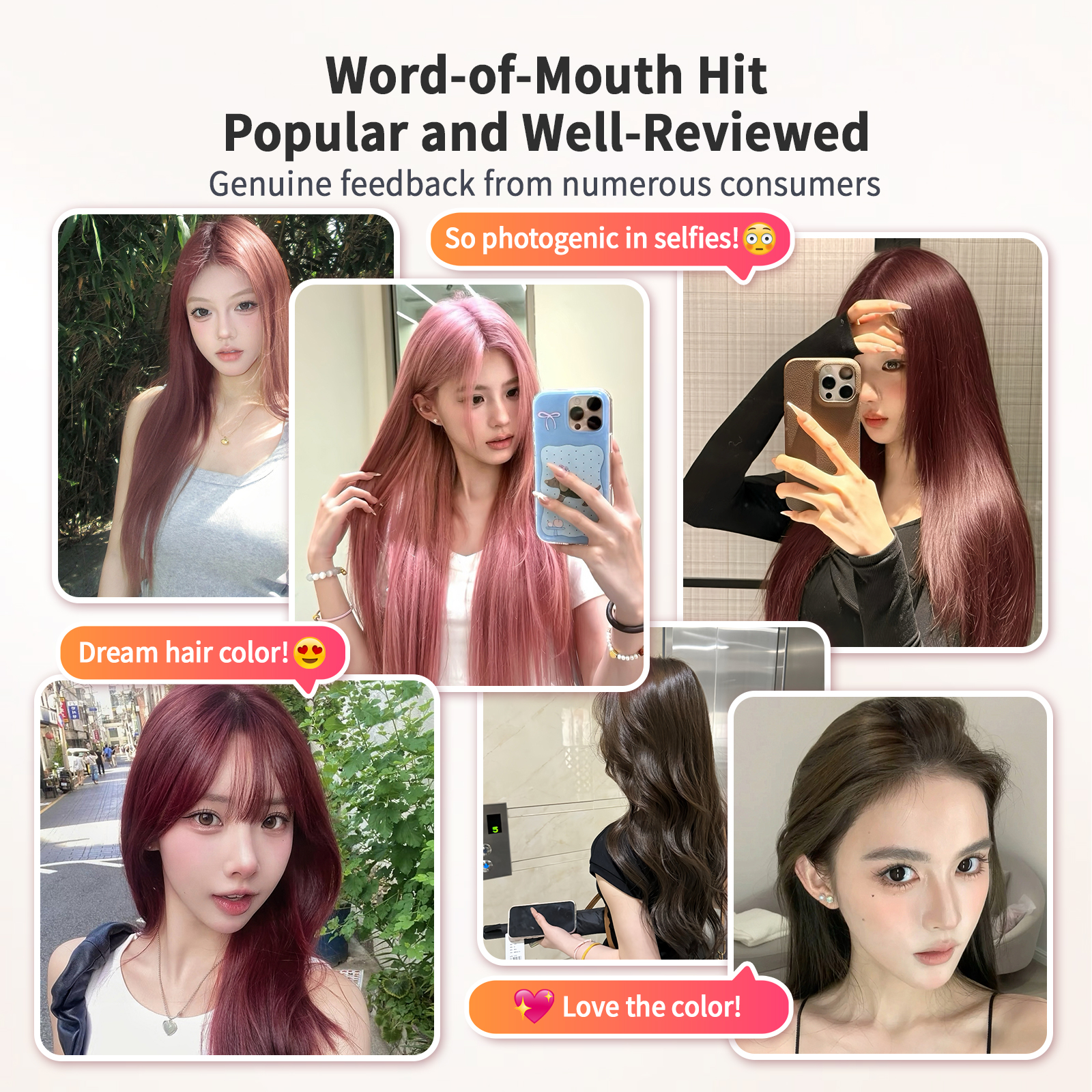 KoKei Bubble Hair Color Permanent Non-irritating Plant-based Hair Dye ...