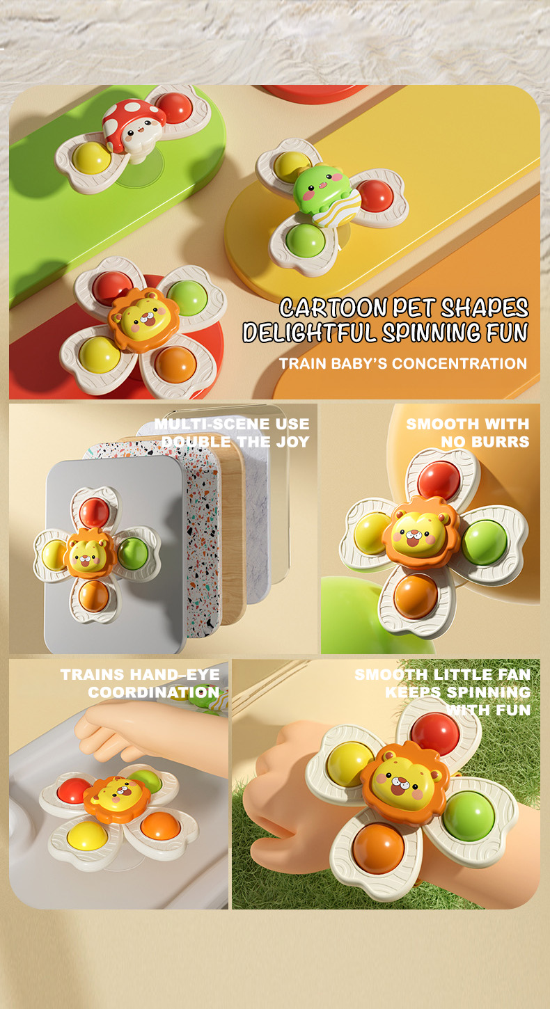 Smart Sprout Kids 2 in 1 Wristband Spinner Toy Fidget Bracelet ...