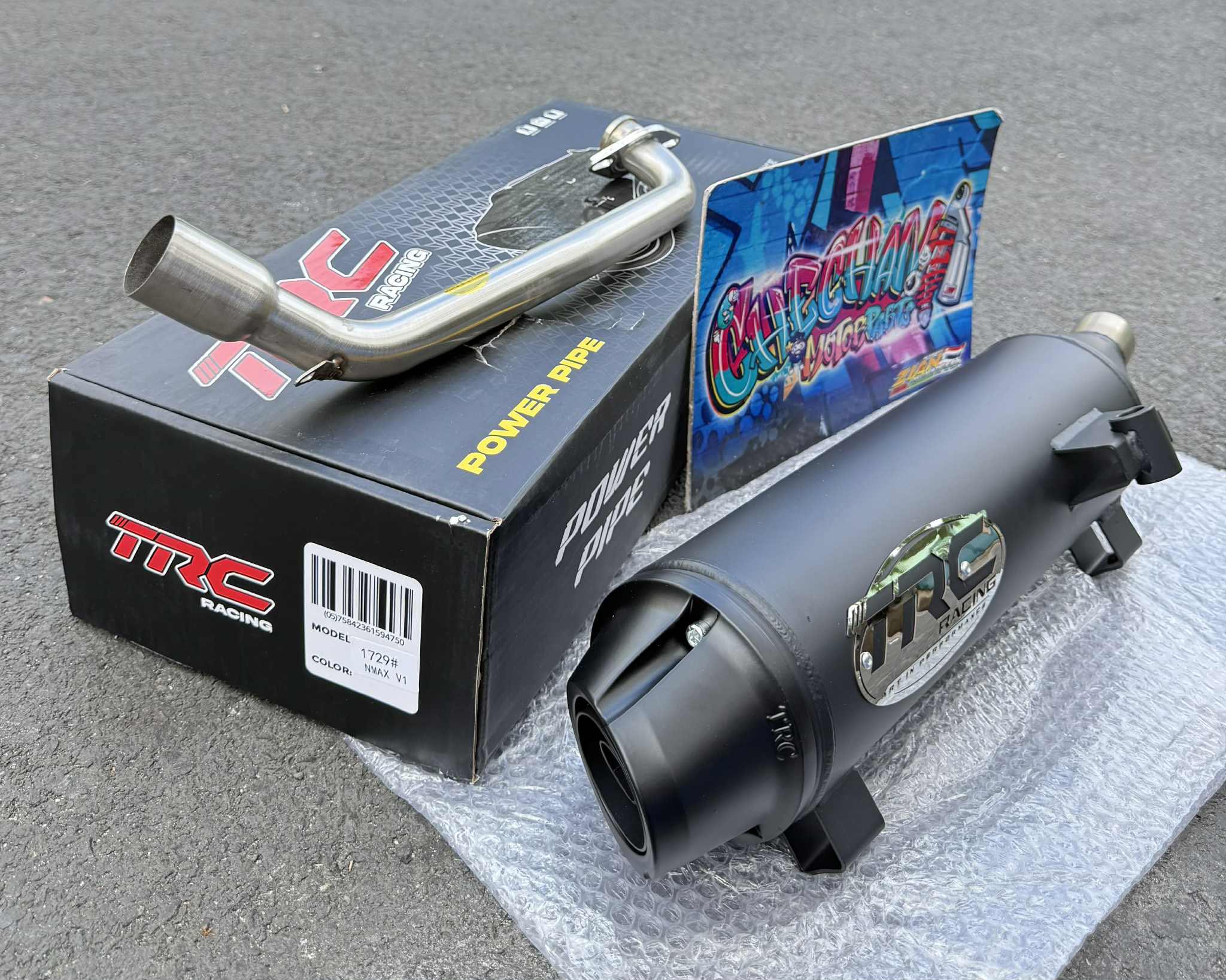 TRC PIPE HONDA CLICK 125/150 / AEROX V2 / NMAX V2 / MIO I 125/M3 LEGIT ...