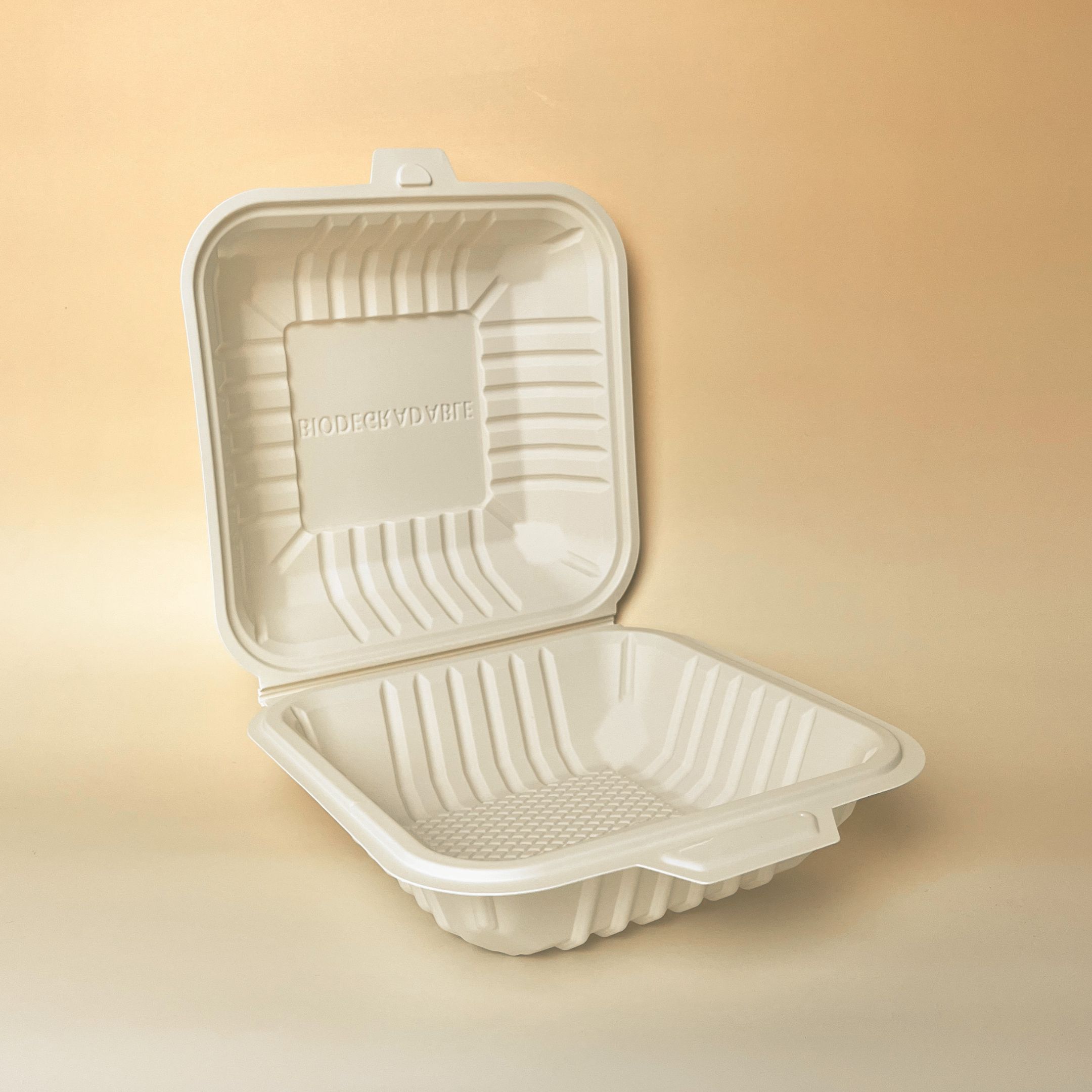 Cornstarch Container Clamshell Burger Box Lunch Box LB2 LB3 LB4 50 pcs ...