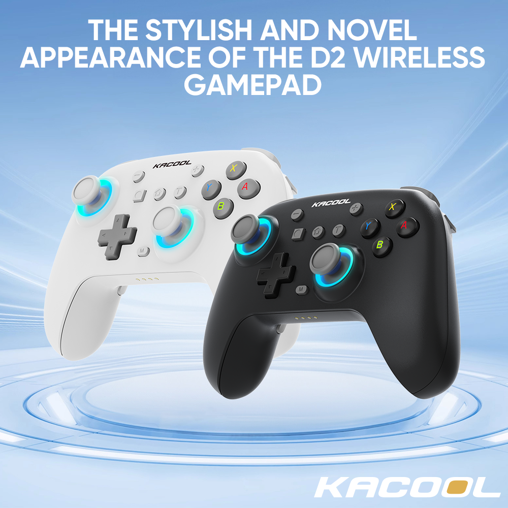 Popcorn & Kacool Double Motor Wireless Game Controller Bluetooth ...
