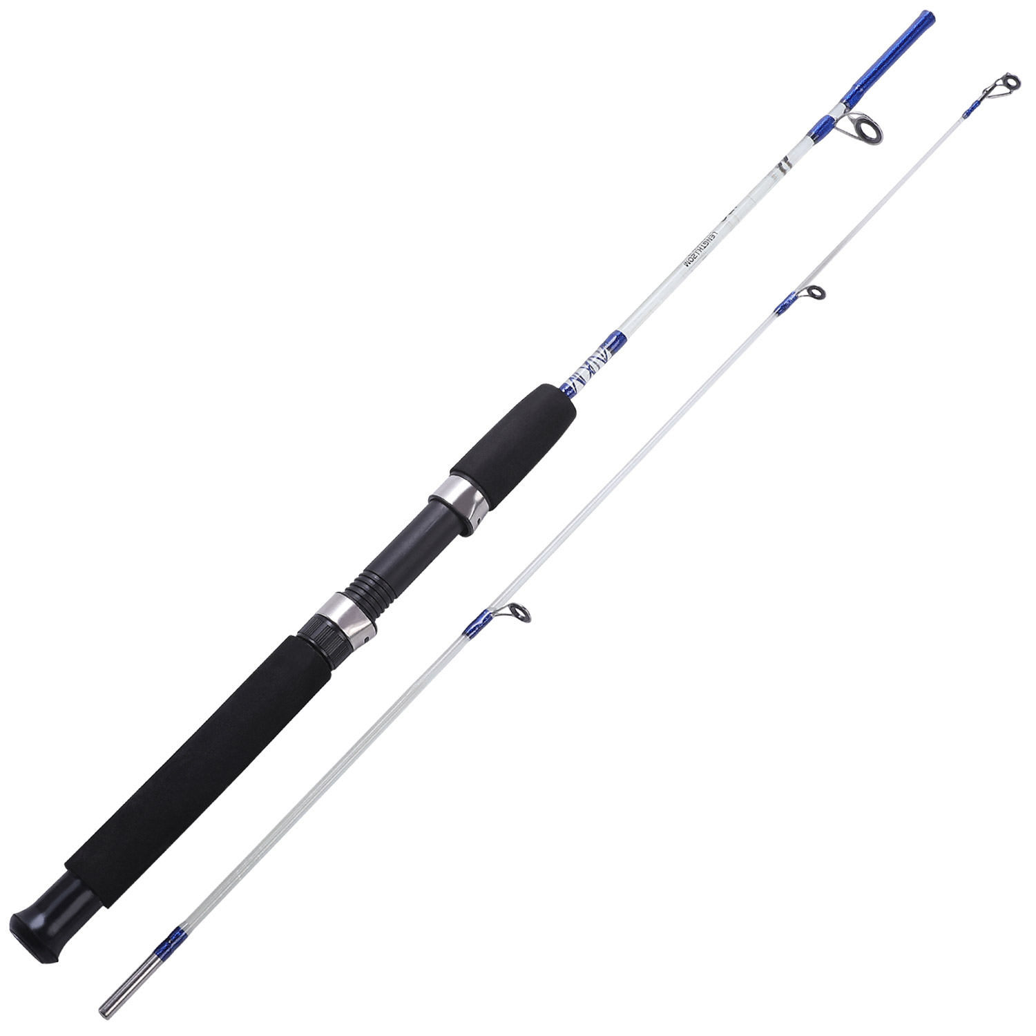 Sougayilang 2 Sections 1.2 -2.1M Solid Spinning Fishing Rod With EVA ...