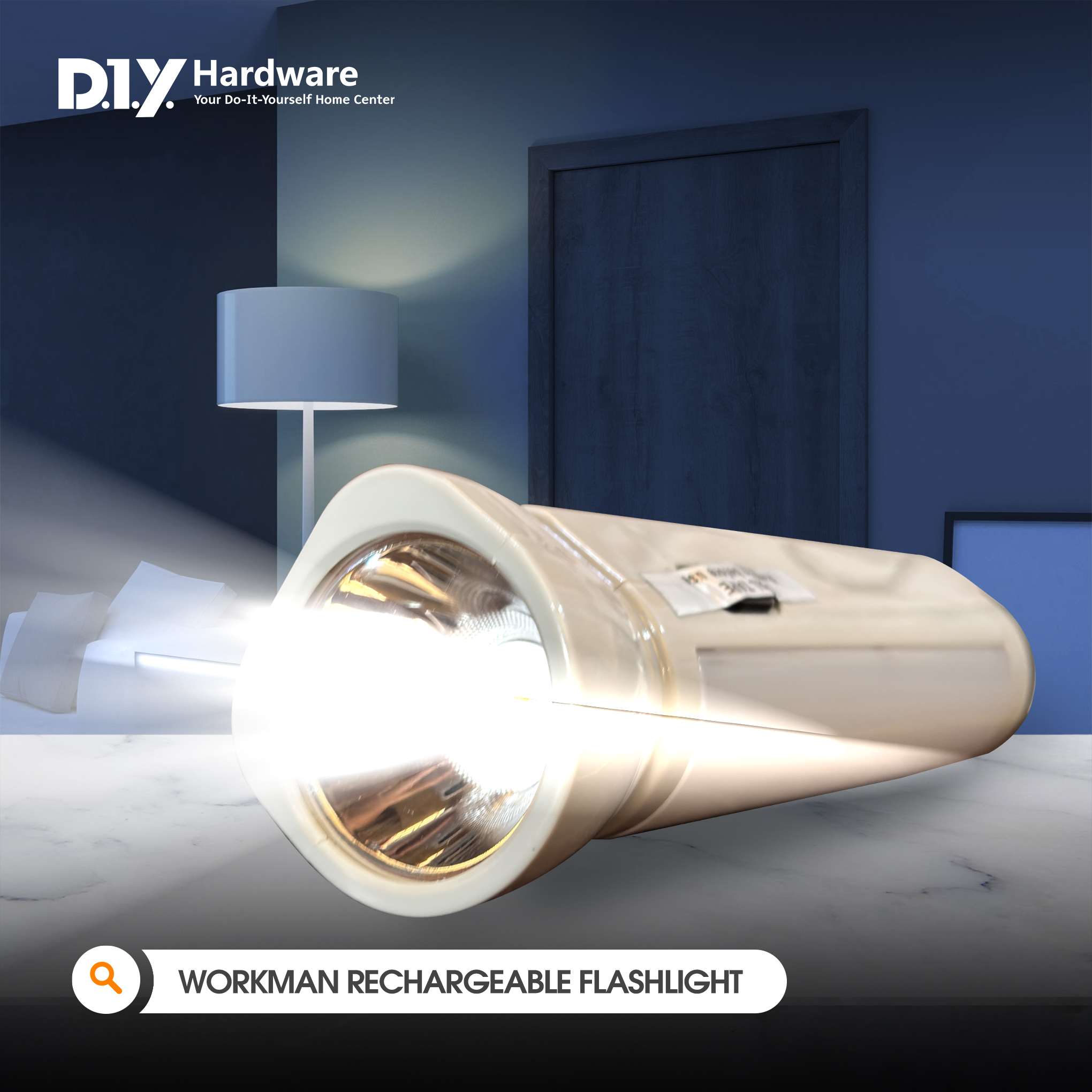 WORKMAN Rechargeable SMD Flashlight | Shopee Philippines
