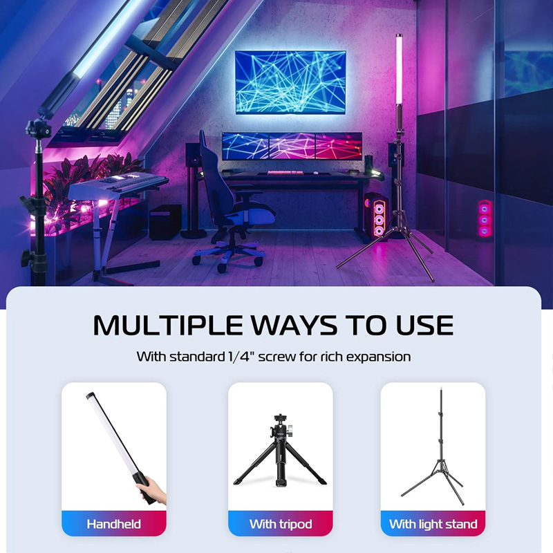 RGB Handheld Light Stick | Professional Photography Stable Portable RGB ...