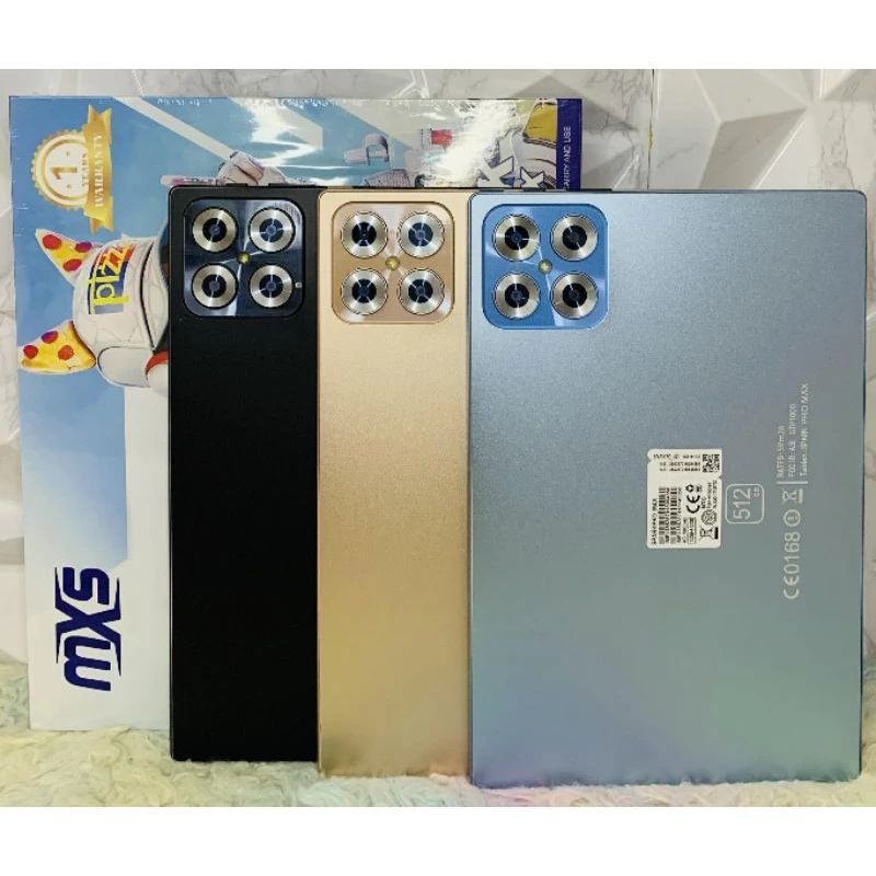 Original 5G SPARK PRO MAX Android Tablet with keyboard pen 12+512GB ...