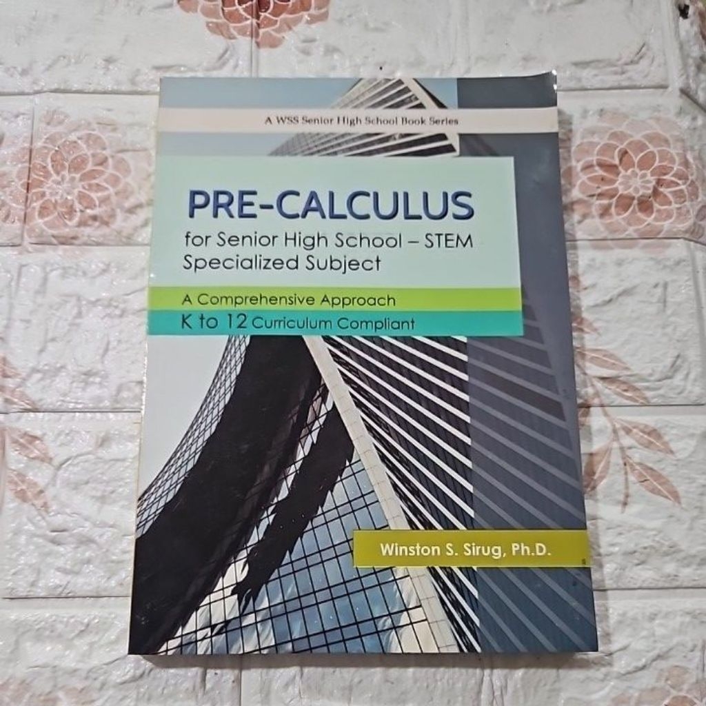 Pre Calculus for Senior High School Steam Specialized Subject By ...