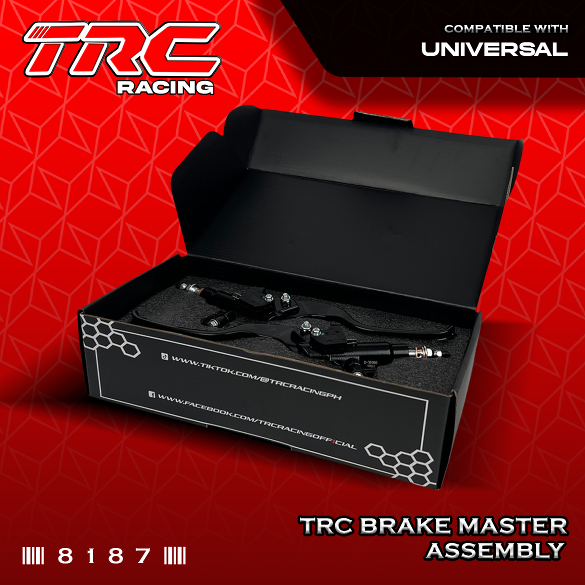 TRC Racing UNIVERSAL ASSEMMBLY BRAKE MASTER SET 8187 | Shopee Philippines