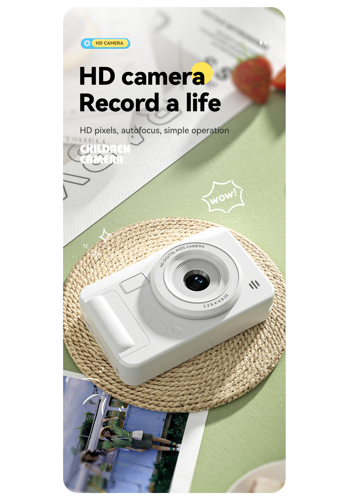 Affordable CCD HD Digital Camera 8X Zoom HD Dual Camera Small Portable ...