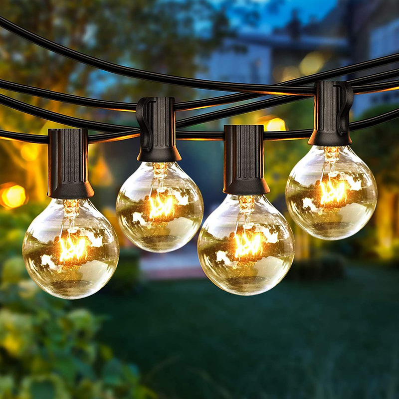 Solar Energy String Lights Rotundity Warm Light Energy Saving | Shopee ...