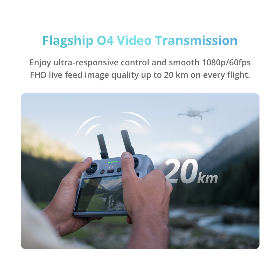 DJI Mini 4 Pro Camera Drone 4K60fps HDR True Vertical Shooting ...