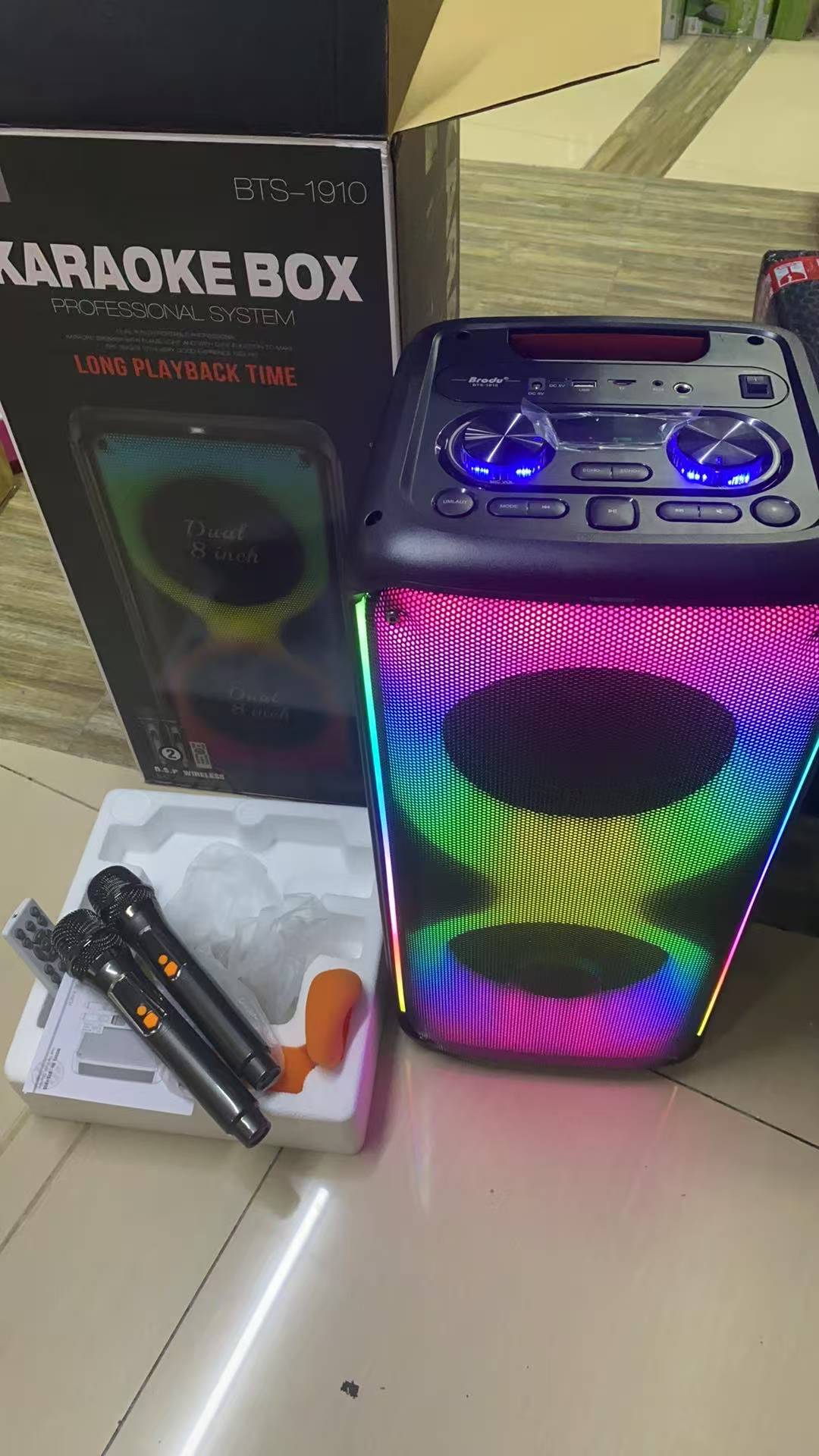 BTS-1908 BTS-1910 1809 Bluetooth Karaoke Speaker | Shopee Philippines
