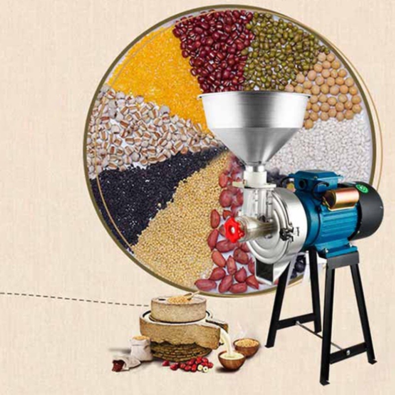 New Portable Grinder Wet And Dry Grinder Machine Corn Grinder Rice ...