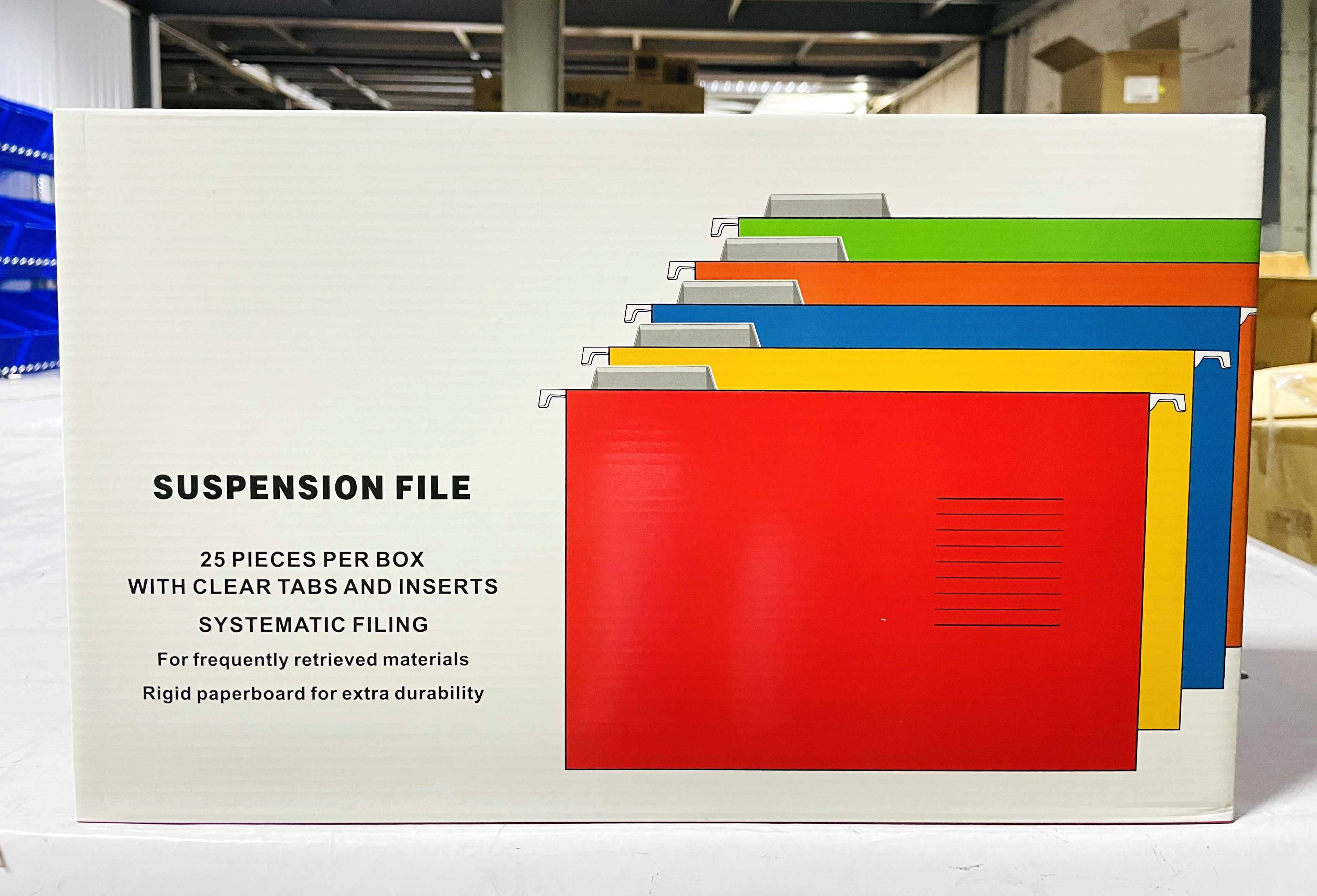 Dsign Suspension Folder 1 Box (25 PCS) Compatible to short and long l ...