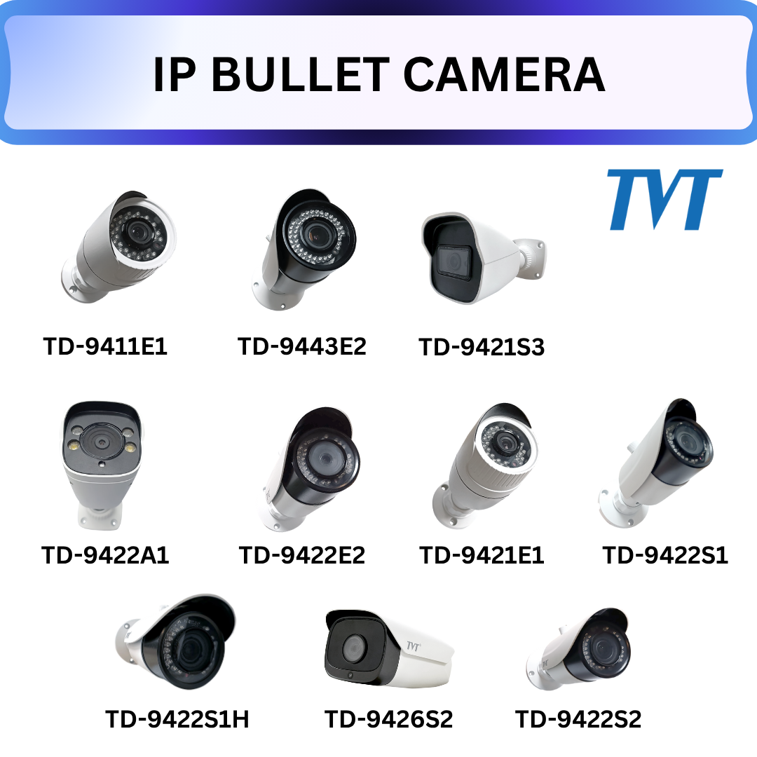 TVT Internet Protocol Bullet Camera Network Camera | Shopee Philippines