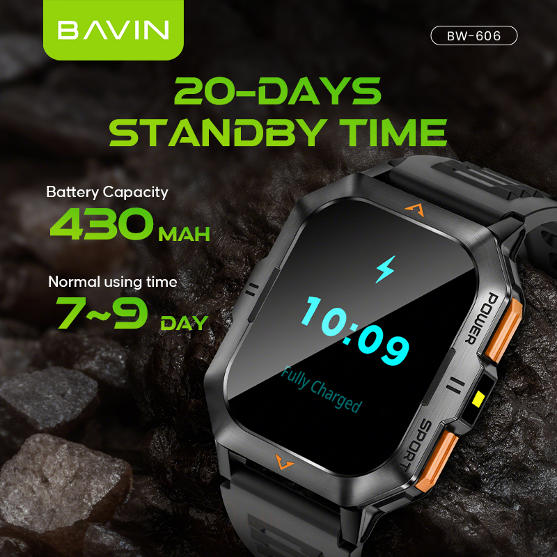 BAVIN BW606 Waterproof Sport Smart Watch 2.01