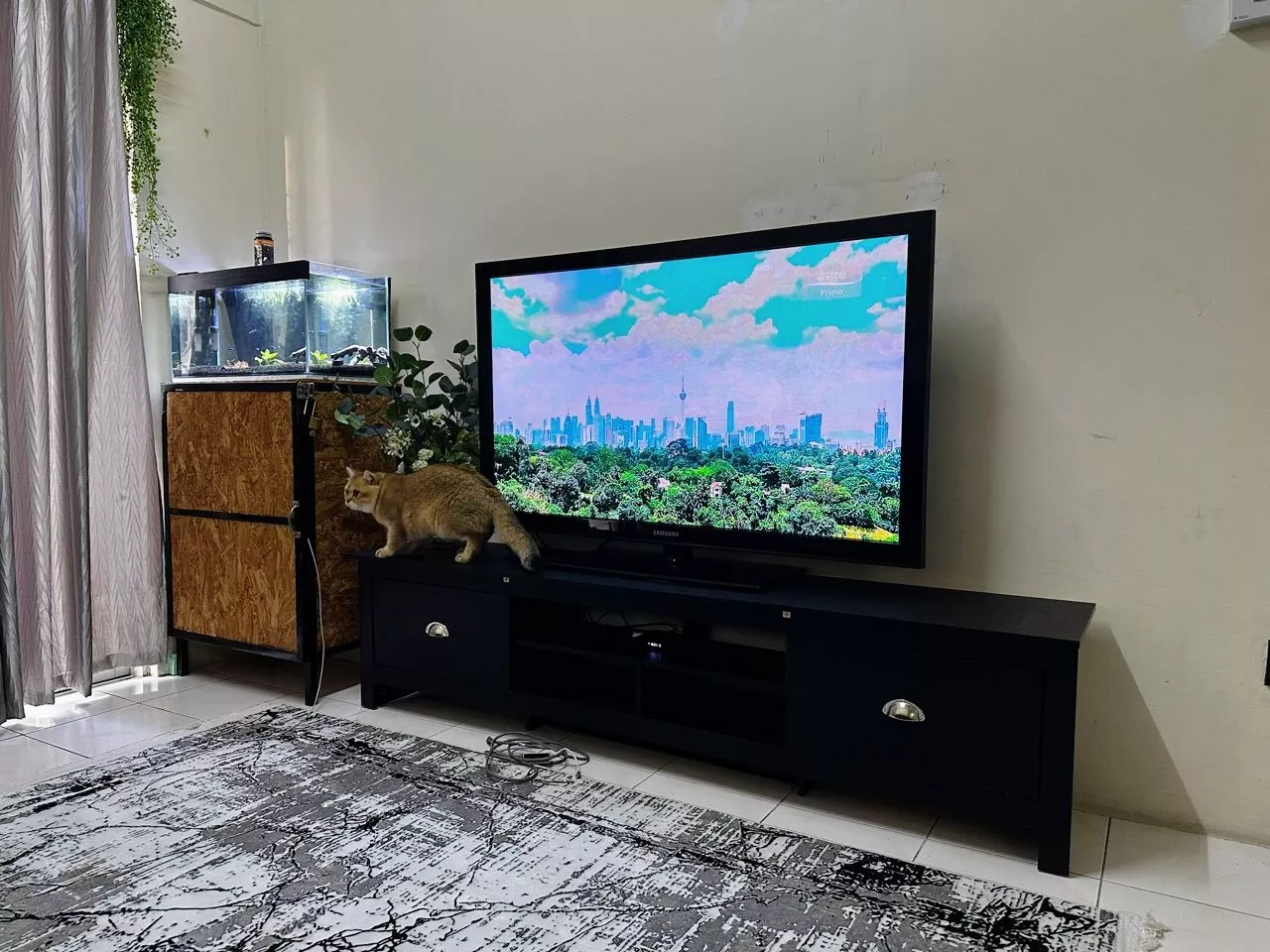 TV cabinet rack, modern living room TV rack and cabinet, 140CM TV desk ...