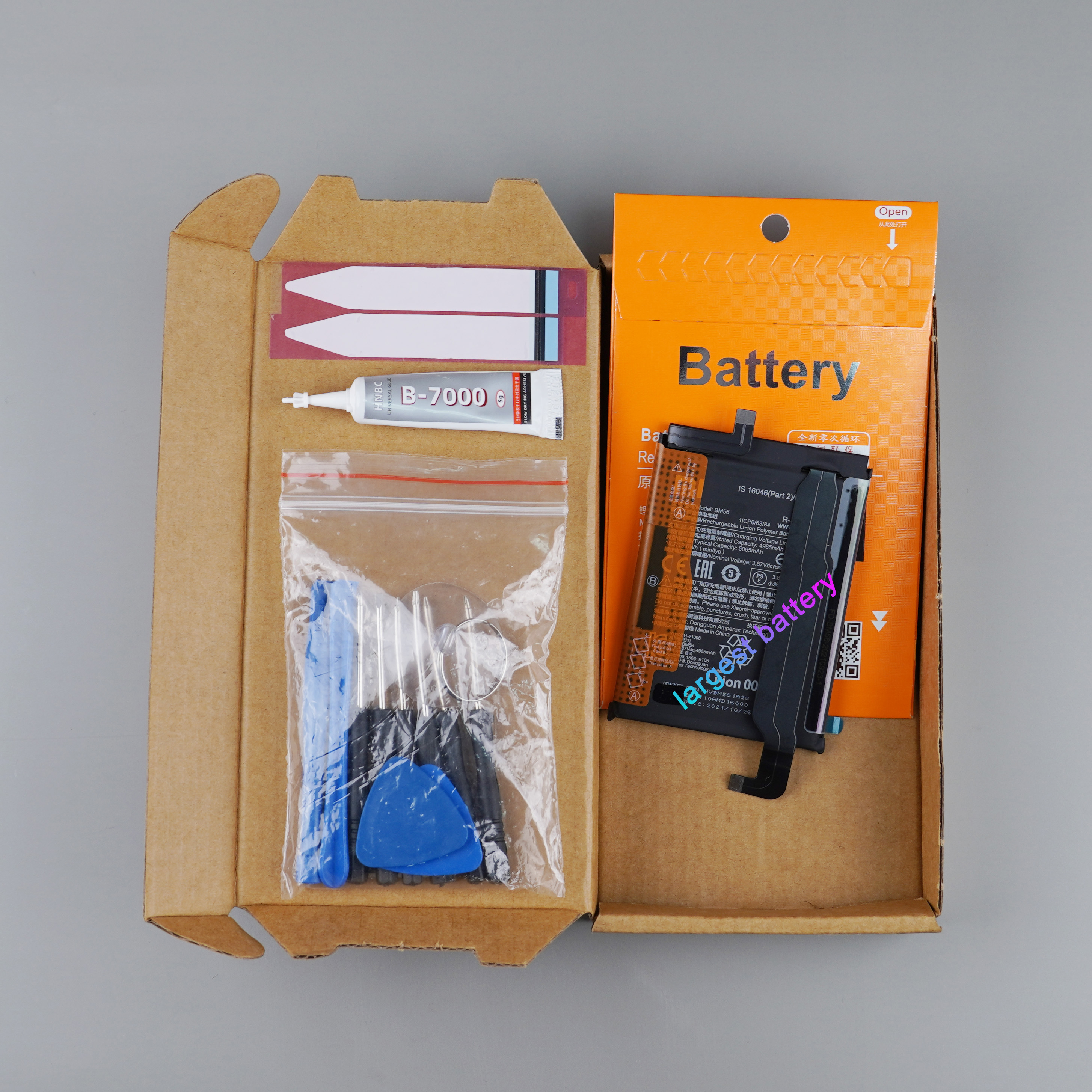 APEXBATT Orginal New 5065mAh BM56 Battery For Xiaomi Pocophone Poco F3 ...