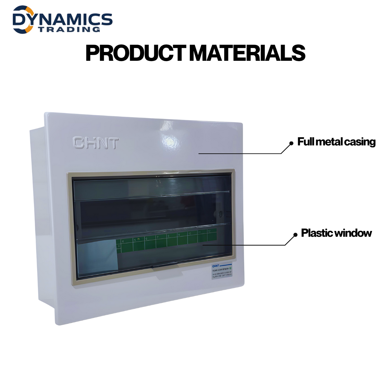 CHINT Metal Electrical Distribution Box Surface Type, Flush Type | IP40 ...