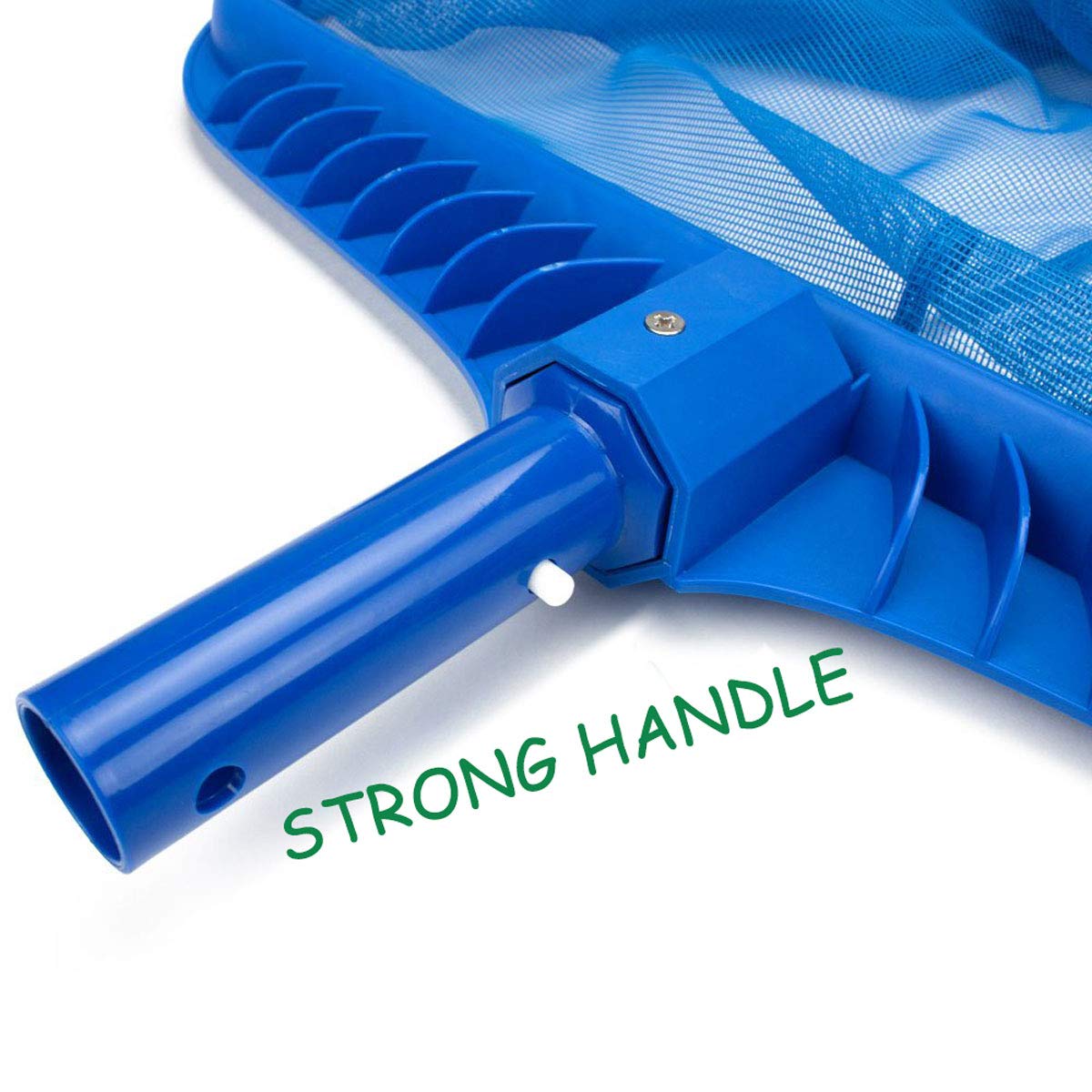 Heavy Duty Pool Rake Bag Deep Water Skimmer Net Fine Mesh Leaf Cleaning ...
