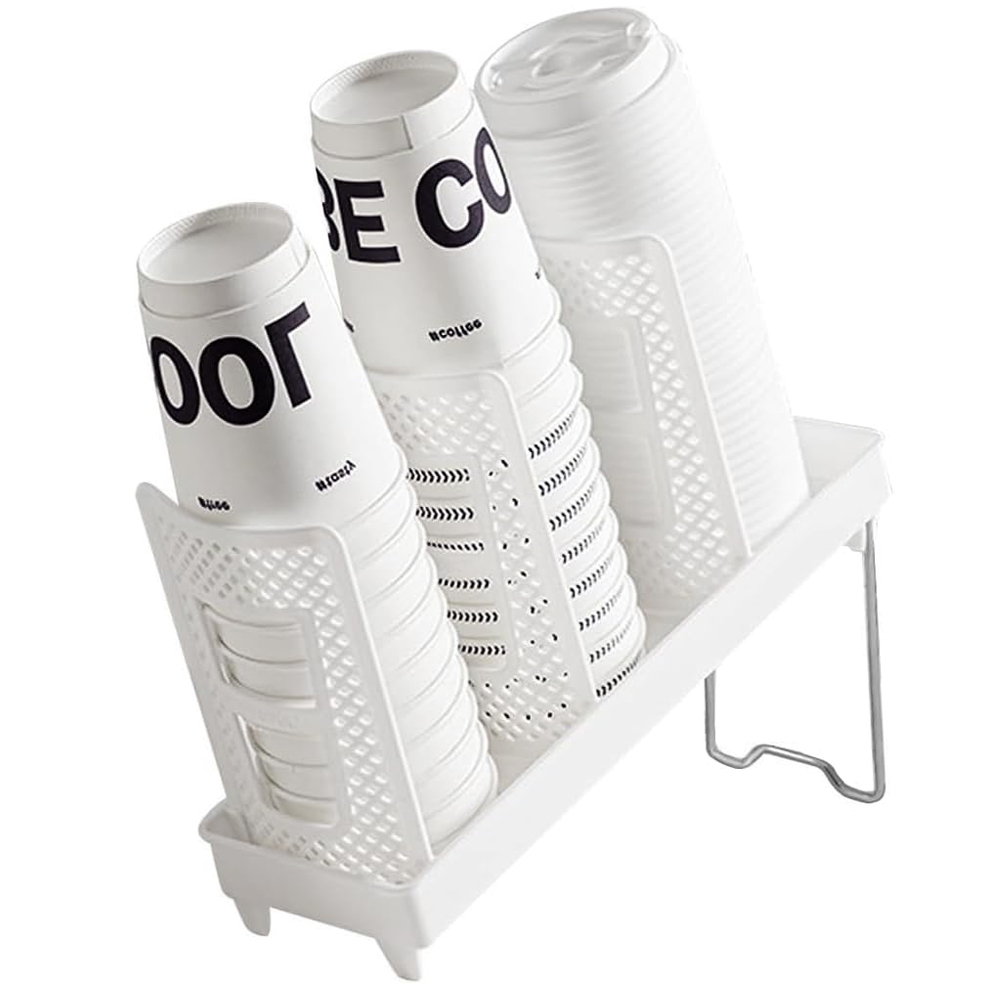 Detachable Cup Holder Rack Paper Cup Dispenser Kitchen Countertop Paper ...