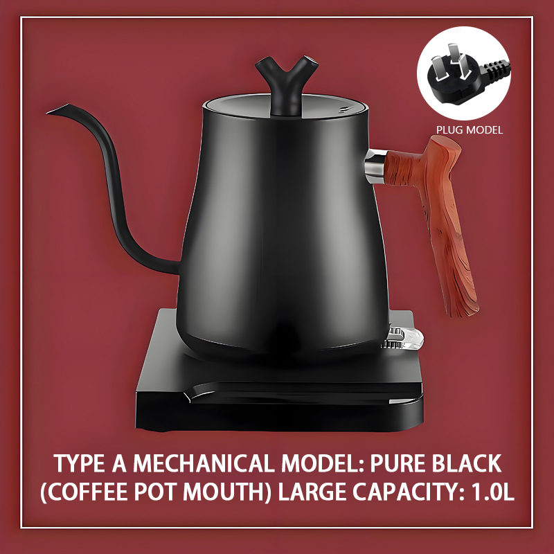 1L Coffee Kettle Stainless Steel Button/Smart (Adjustable temperature ...