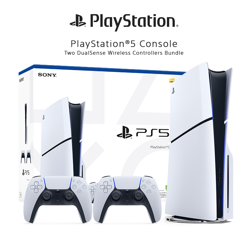 PS5® console - with Two DualSense Wireless Controllers Bundle | Shopee ...