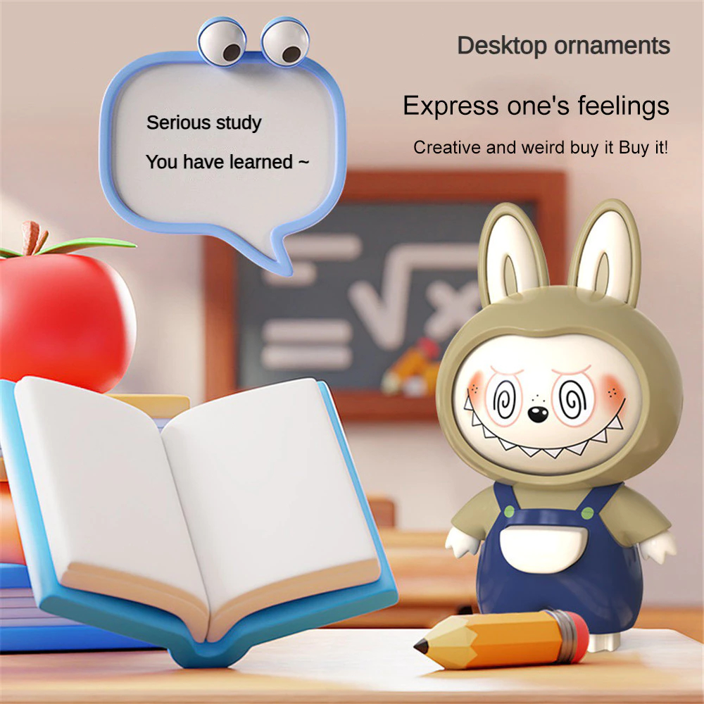 Labu keychain with changeable facePopmart plush toy cartoon and ...