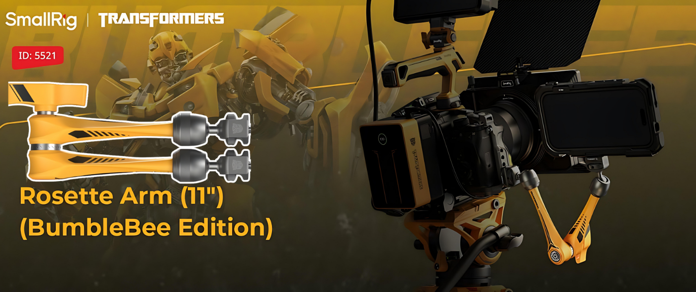 SmallRig x Transformers Rosette Arm Support 11