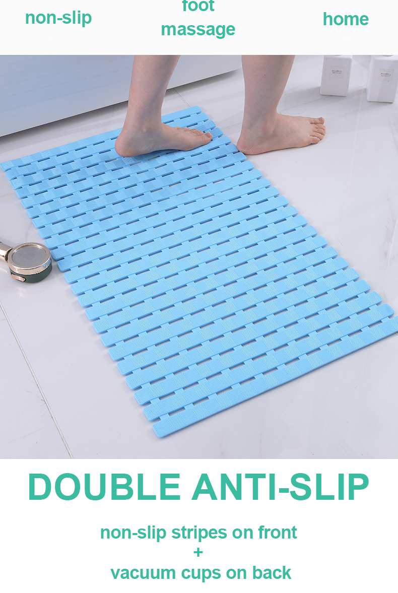 【40*100cm】Non-Slip pvc bathroom mat non slip bath mat anti Fall down ...