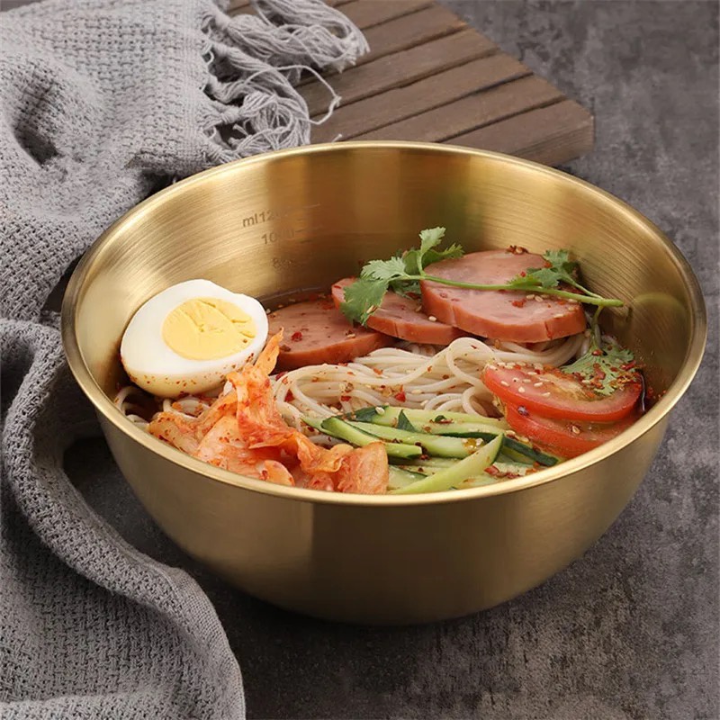 3pcs/Set Mixing Bowl Stainless Steel Bowl Multifunctional Thick Baking ...