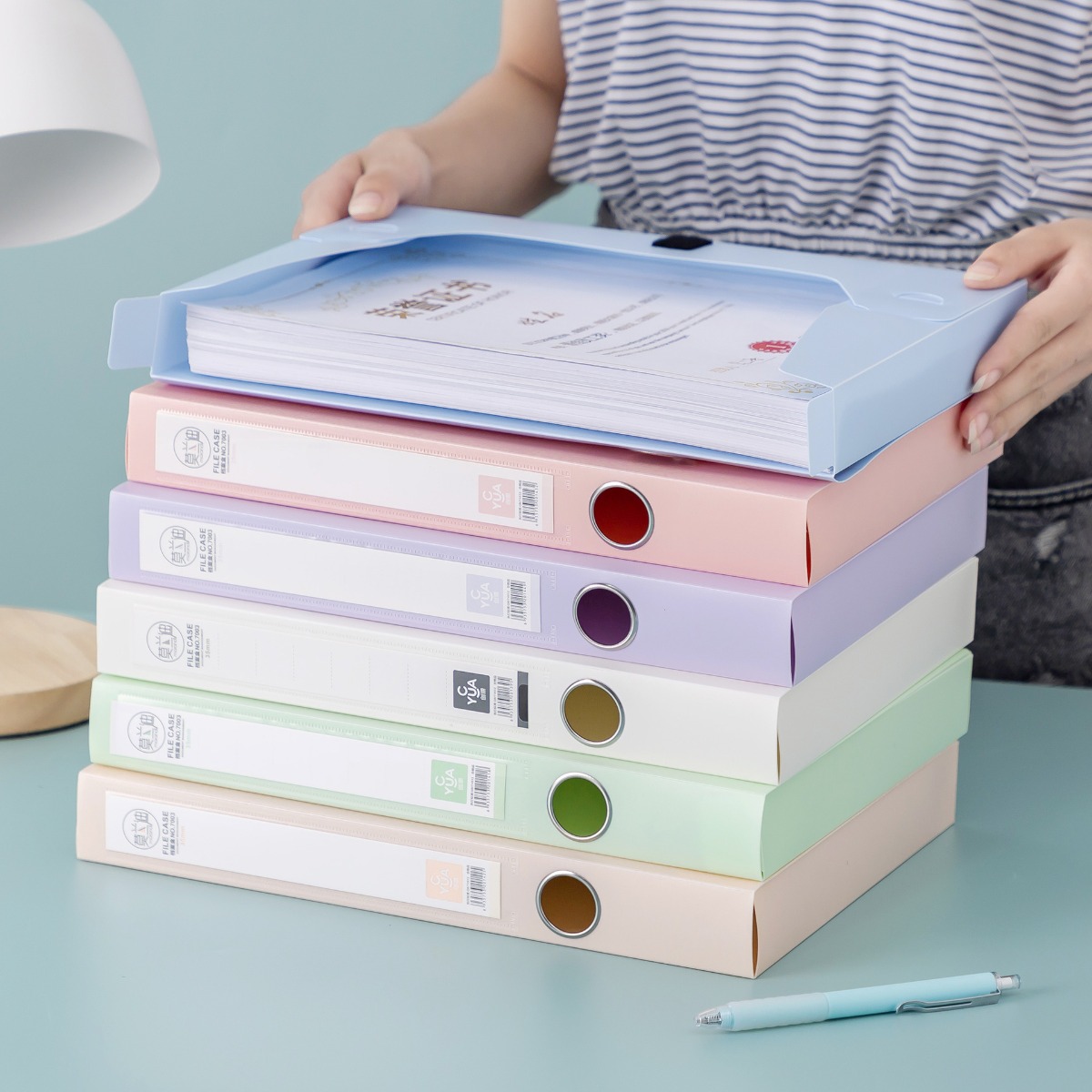 Long File Folder Box Document Box File Organizer Bond Paper Organizer ...
