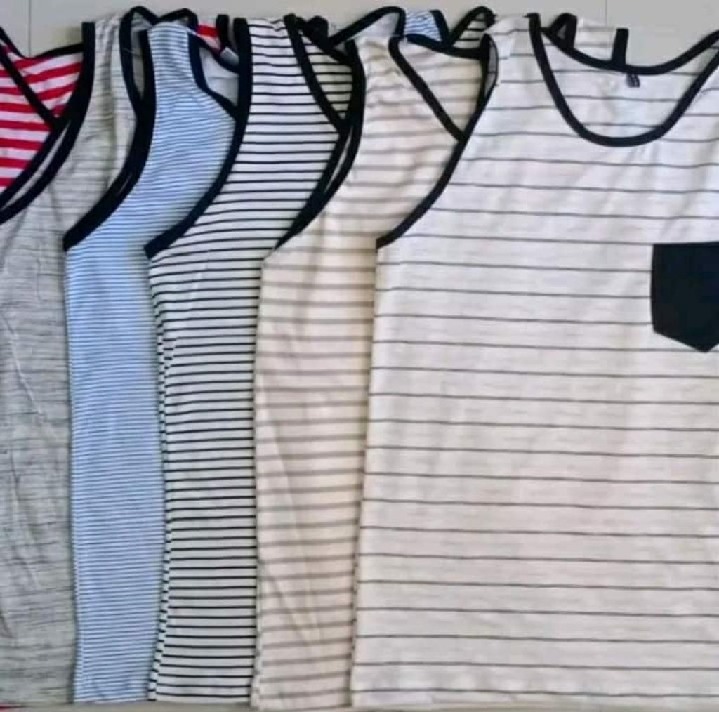 Bundle of 6 pcs. Striped Sando for men | Shopee Philippines