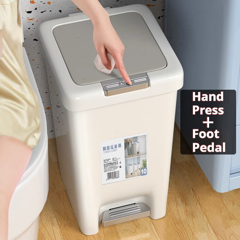 CHIC Garbage Bin Household Large Capacity Garbage Bin with Cover ...