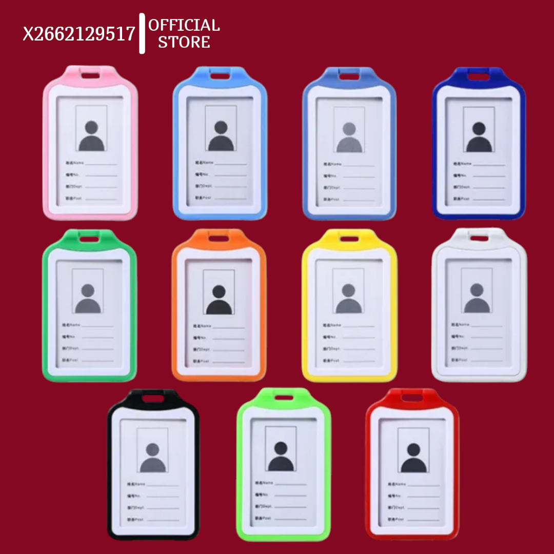 T-995V UCARD BICOLOR TRANSPARENT CARD HOLDER ID CARD HOLDER and Set ...