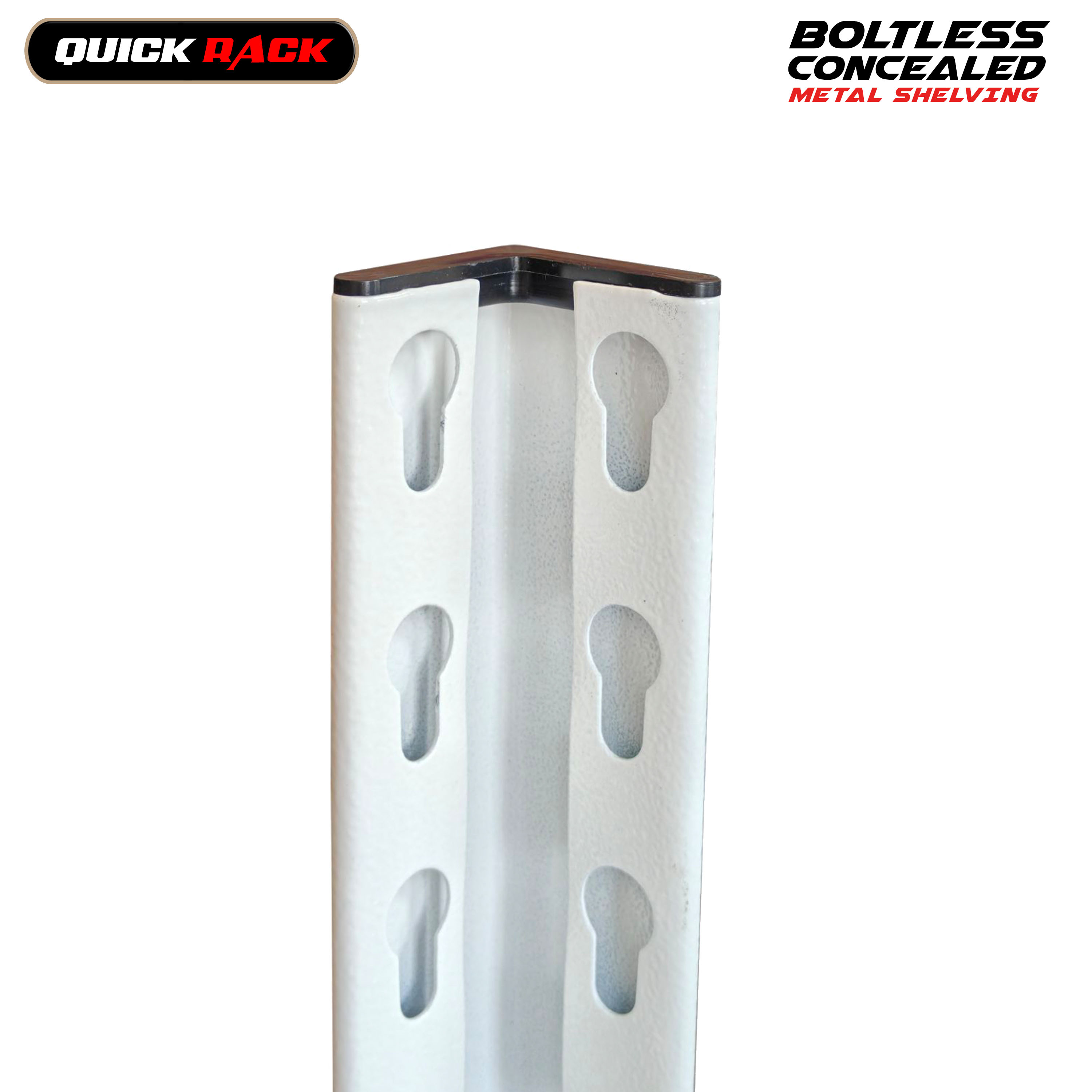 QUICK RACK Boltless Concealed All Metal Storage Rack Shelving 150kg ...